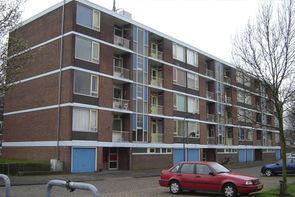 apartment building in maassluis for temporary rent